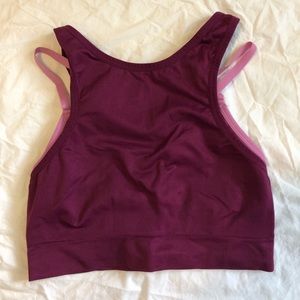 Double lined sports bra